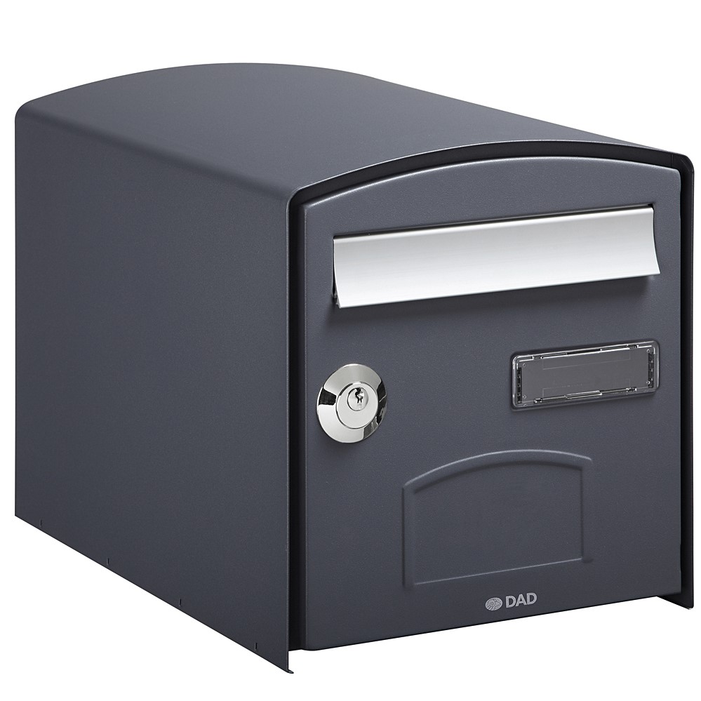 Boîte aux lettres dôme gris double face - DECAYEUX